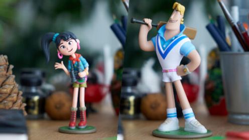 Blender lanza figuras coleccionables de sus películas de animación