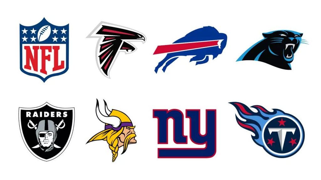 Explorando los mejores logotipos de la NFL: una fusión creativa de historia, diseño y simbolismo