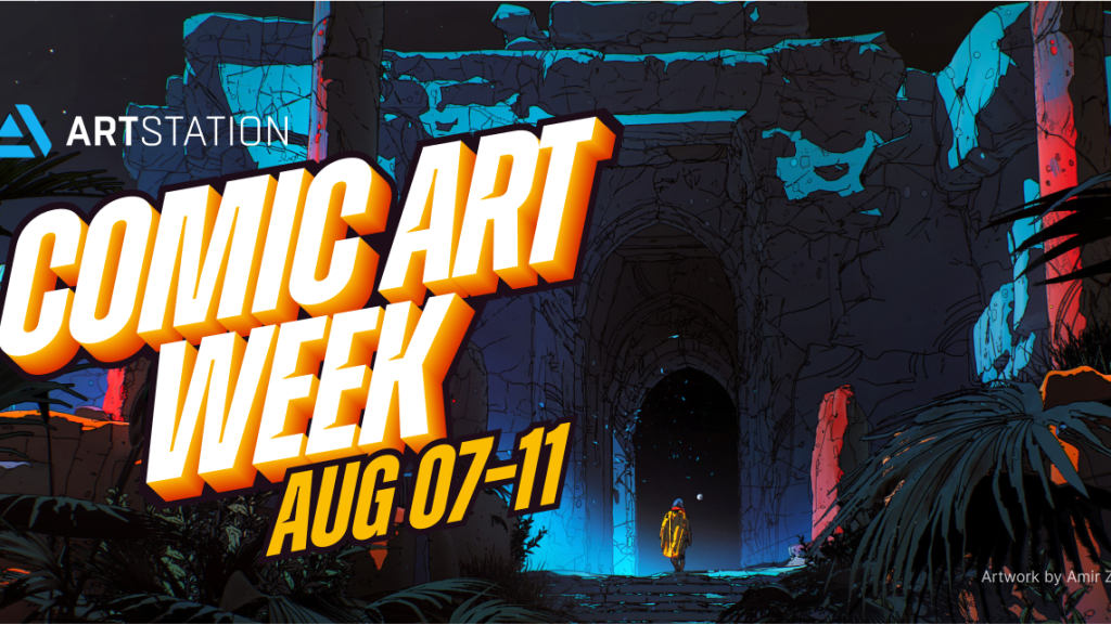 ArtStationのComic Art Week が8月7日から11日まで開催されます