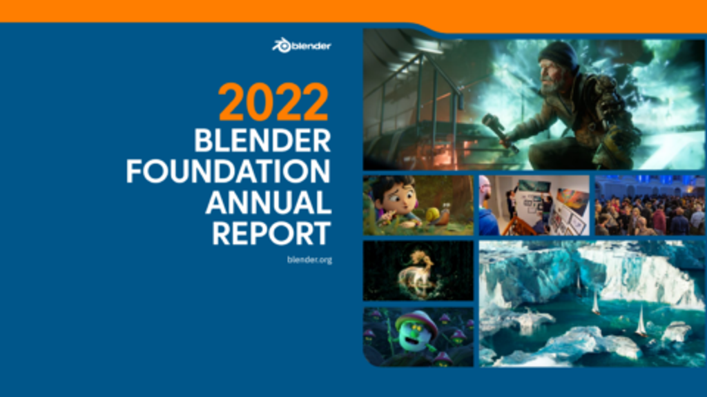 Blender基金会发布2022年度报告，感谢支持与展望未来