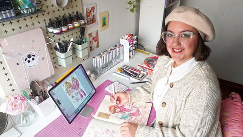 Conoce a Karla Díaz: Dibujante de Cómics e Ilustradora Profesional de Chile