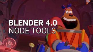 Las herramientas de nodos ahora están disponibles en el próximo Blender 4.0